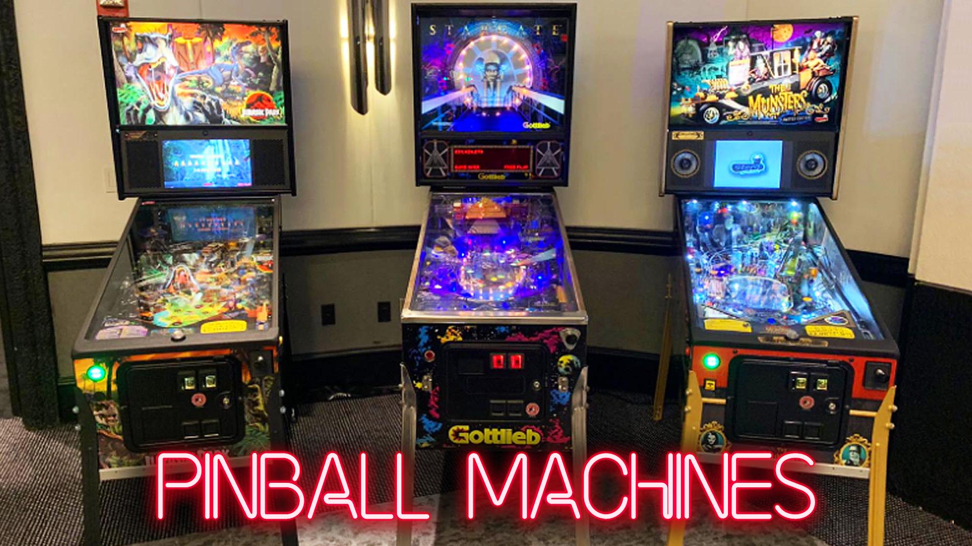 pinball machine rentals in miami florida